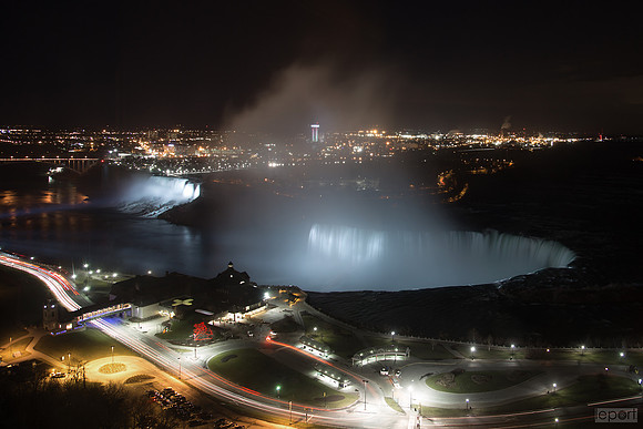 Niagara falls night shot