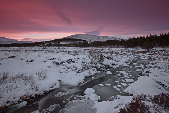 Loch Muick sunset