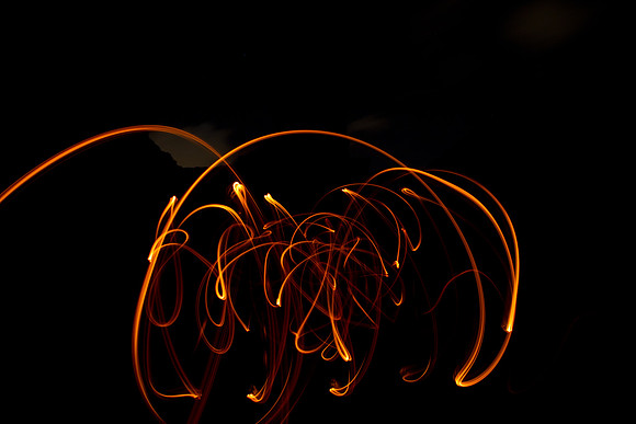 Fire jumping