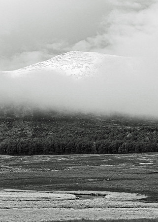 First snow in Glen Muick