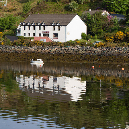 Gairloch harbour in the morning