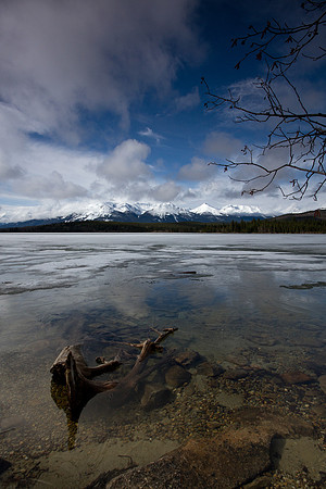 Looking out from pyramid island