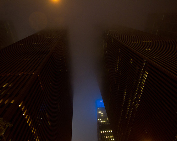 Foggy New York