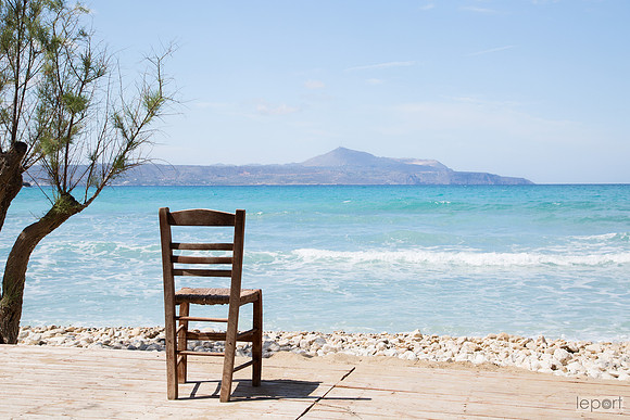 Old chair in Crete
