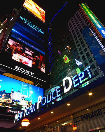 Time square police station