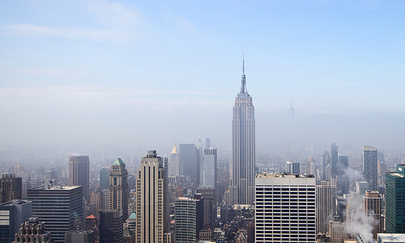 New York with the Empire state