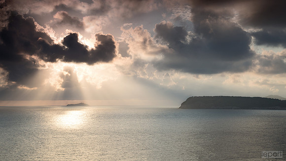 Sunset over the Adriatic