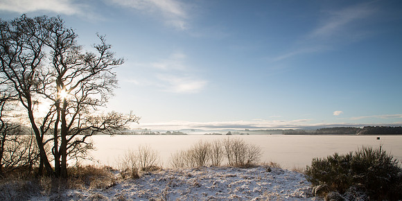 Loch of Skene after a -7 night
