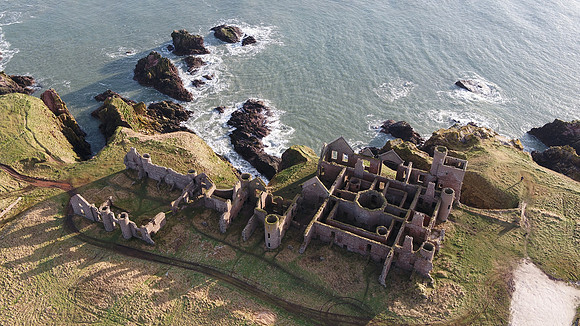 Slains castle