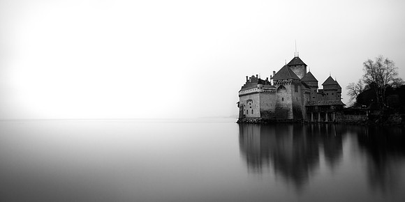 Chateau de Chillion outside Montreux, Switzerland
