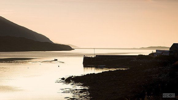 Sunset near Tarbert