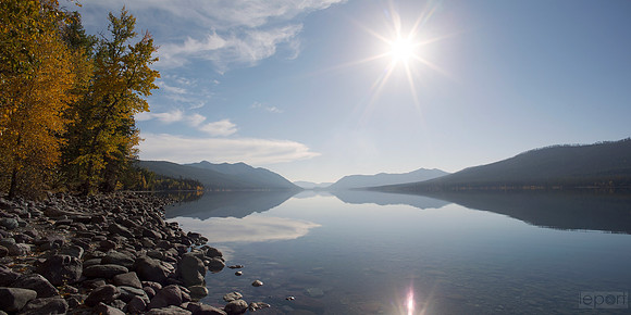 Waterton lake panorama 1