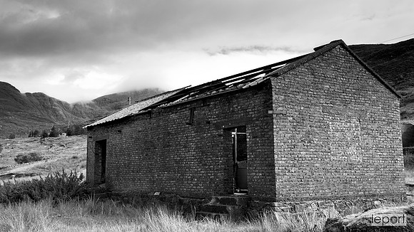 Abandoned whaling station on Harris